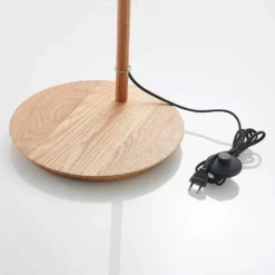 Lucande Lámparas Jinda Lámpara De Pie White/Wood - Lucande -Lucande Tienda de ventas 4251096593457jinda gulvlampe5