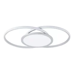 Lucande Lámparas Senne Lámpara De Techo S Silver - Lucande