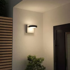Lucande Lámparas Belna LED Exterior Aplique De Pared Grey - Lucande -Lucande Tienda de ventas 4251911702545lucande belna led aussenwandlampe betongrau3