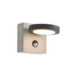 Lucande Lámparas Belna Sensor LED Exterior Aplique De Pared Grey - Lucande
