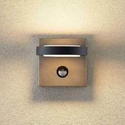 Lucande Lámparas Belna Sensor LED Exterior Aplique De Pared Grey - Lucande -Lucande Tienda de ventas 4251911702552lucande belna led aussenwandlampe beton sensor4