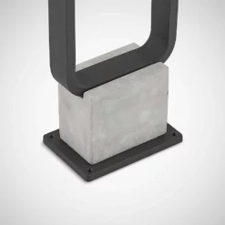 Lucande Lámparas Belna Lámpara Exterior/Jardín H100 Grey/Graphite - Lucande -Lucande Tienda de ventas 4251911702606lucande belna led wegeleuchte 100 cm4