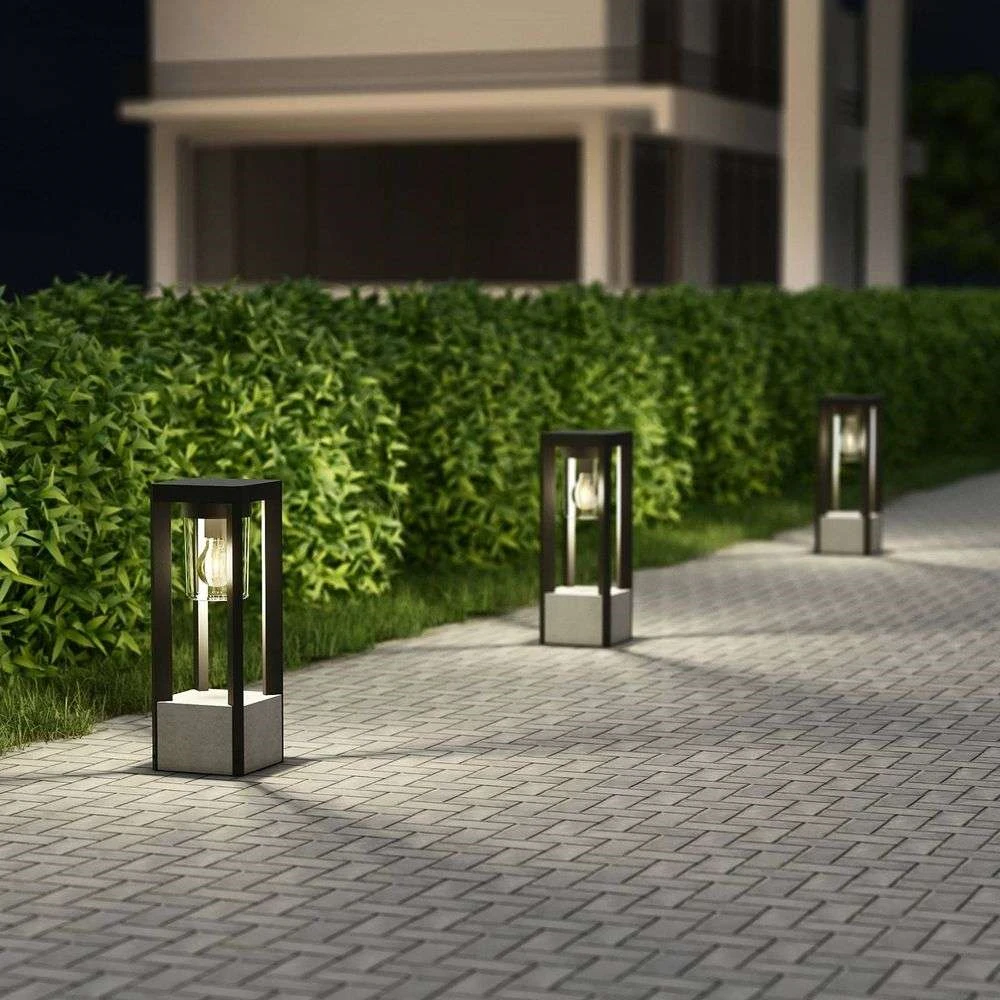 Lucande Lámparas Kalisa Square Lámpara Exterior/Jardín H42 Dark Grey - Lucande 3 Lucande Lámparas Kalisa Square Lámpara Exterior/Jardín H42 Dark Grey - Lucande - Imagen 3