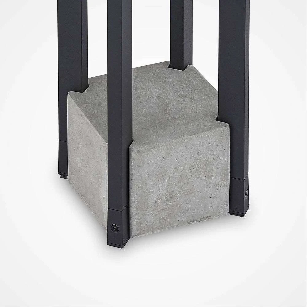 Lucande Lámparas Kalisa Square Lámpara Exterior/Jardín H42 Dark Grey - Lucande 4 Lucande Lámparas Kalisa Square Lámpara Exterior/Jardín H42 Dark Grey - Lucande - Imagen 4