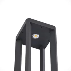 Lucande Lámparas Kalisa Square LED Lámpara Exterior/Jardín H70 Dark Grey - Lucande -Lucande Tienda de ventas 4251911703368lucande kalisa led wegeleuchte eckig5