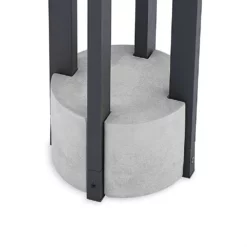 Lucande Lámparas Kalisa Round LED Lámpara Exterior/Jardín H42 Dark Grey - Lucande 8 Lucande Lámparas Kalisa Round LED Lámpara Exterior/Jardín H42 Dark Grey - Lucande -Lucande Tienda de ventas 4251911703498lucande overa led sockelleuchte rund4