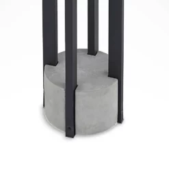 Lucande Lámparas Kalisa Round LED Lámpara Exterior/Jardín H68 Dark Grey - Lucande -Lucande Tienda de ventas 4251911703511lucande overa led wegeleuchte rund5