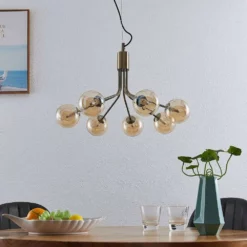 Lucande Lámparas Wynina Lámpara Colgante Brass/Amber - Lucande 8 Lucande Lámparas Wynina Lámpara Colgante Brass/Amber - Lucande -Lucande Tienda de ventas 42519117045253