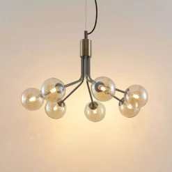 Lucande Lámparas Wynina Lámpara Colgante Brass/Amber - Lucande 9 Lucande Lámparas Wynina Lámpara Colgante Brass/Amber - Lucande -Lucande Tienda de ventas 42519117045254