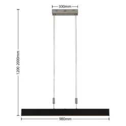 Lucande Lámparas Oriaki Lámpara Colgante Black - Lucande -Lucande Tienda de ventas 42519117099024