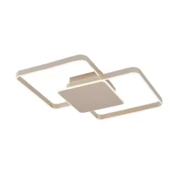 Lucande Lámparas Kadira 70 Lámpara De Techo Nickel - Lucande