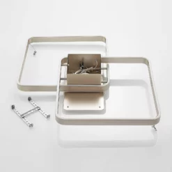 Lucande Lámparas Kadira 80 Lámpara De Techo Nickel - Lucande -Lucande Tienda de ventas 4251911710533 9922004 6