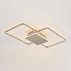 Lucande Lámparas Kadira 102 Lámpara De Techo Nickel - Lucande -Lucande Tienda de ventas 42519117105576