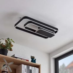 Lucande Lámparas Kadira 60 Lámpara De Techo Black - Lucande -Lucande Tienda de ventas 42519117105883