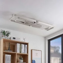 Lucande Lámparas Kadira 120 Lámpara De Techo Nickel - Lucande -Lucande Tienda de ventas 42519117107793