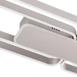 Lucande Lámparas Kadira 120 Lámpara De Techo Nickel - Lucande -Lucande Tienda de ventas 42519117107796