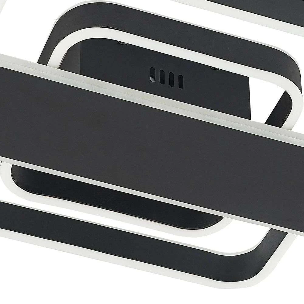 Lucande Lámparas Linetti Square 40 Lámpara De Techo Black - Lucande 6 Lucande Lámparas Linetti Square 40 Lámpara De Techo Black - Lucande - Imagen 6