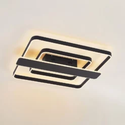 Lucande Lámparas Linetti Square 70 Lámpara De Techo Black - Lucande -Lucande Tienda de ventas 42519117108235