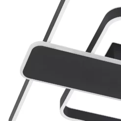 Lucande Lámparas Linetti Square 70 Lámpara De Techo Black - Lucande -Lucande Tienda de ventas 42519117108236