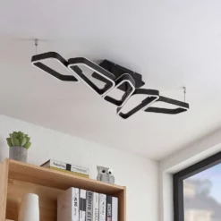 Lucande Lámparas Quinn 5 Lámpara De Techo Black/Gold - Lucande -Lucande Tienda de ventas 42519117110423