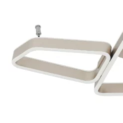 Lucande Lámparas Quinn 5 Lámpara De Techo Nickel - Lucande -Lucande Tienda de ventas 42519117110596