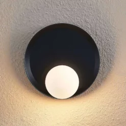 Lucande Lámparas Andelina Aplique De Pared Black/Opal - Lucande 10 Lucande Lámparas Andelina Aplique De Pared Black/Opal - Lucande -Lucande Tienda de ventas 42519117121005