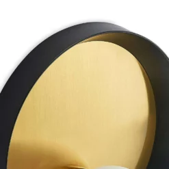 Lucande Lámparas Andelina Aplique De Pared Brass/Black/Opal - Lucande -Lucande Tienda de ventas 42519117121176