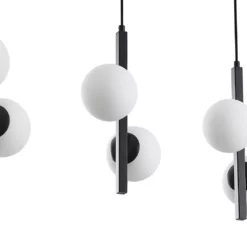 Lucande Lámparas Emarin 3 Lámpara Colgante Black/Opal - Lucande 11 Lucande Lámparas Emarin 3 Lámpara Colgante Black/Opal - Lucande -Lucande Tienda de ventas 42519117130606