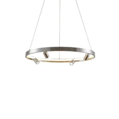 Lucande Lámparas Paliva Lámpara Colgante Ø64 Nickel - Lucande