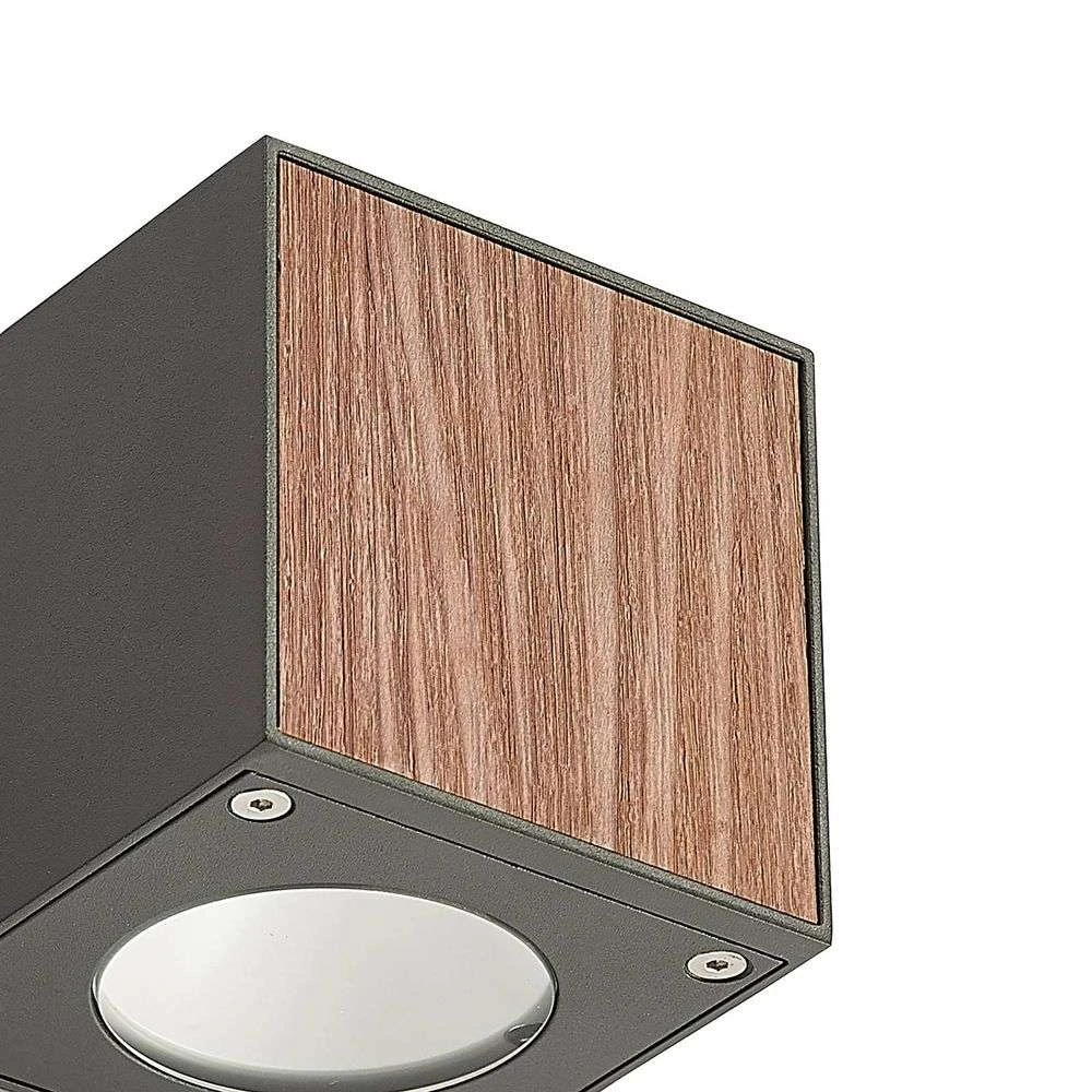 Lucande Lámparas Cimala Aplique Exterior H11,5 Wood - Lucande 6 Lucande Lámparas Cimala Aplique Exterior H11,5 Wood - Lucande - Imagen 6