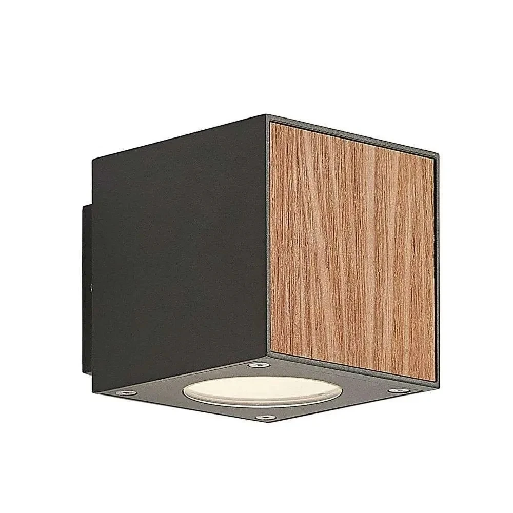Lucande Lámparas Cimala Aplique Exterior H11,5 Wood - Lucande 1 Lucande Lámparas Cimala Aplique Exterior H11,5 Wood - Lucande