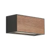 Lucande Lámparas Lengo Aplique Exterior E27 L25 Wood - Lucande
