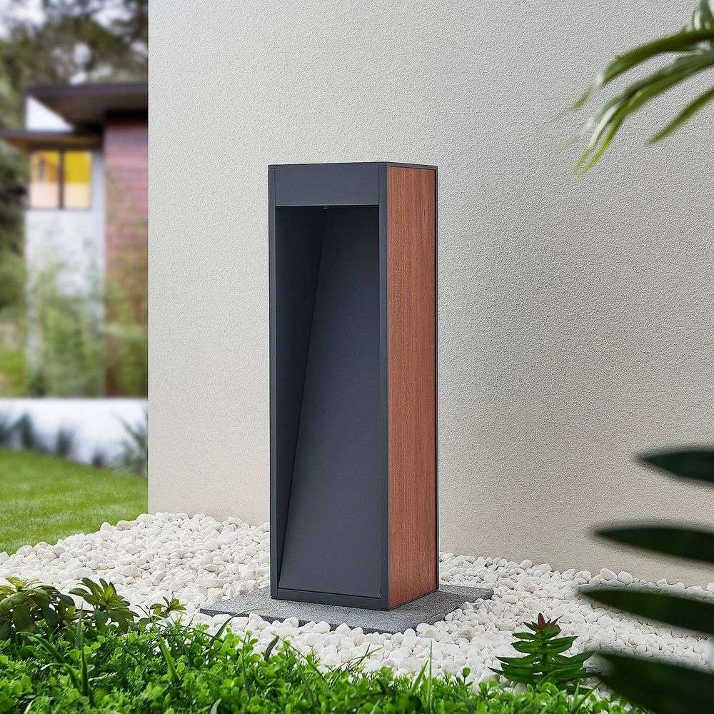 Lucande Lámparas Ansala Aplique Exterior H60 Wood - Lucande 2 Lucande Lámparas Ansala Aplique Exterior H60 Wood - Lucande - Imagen 2