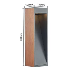 Lucande Lámparas Ansala Aplique Exterior H60 Wood - Lucande 8 Lucande Lámparas Ansala Aplique Exterior H60 Wood - Lucande -Lucande Tienda de ventas 42519117197963