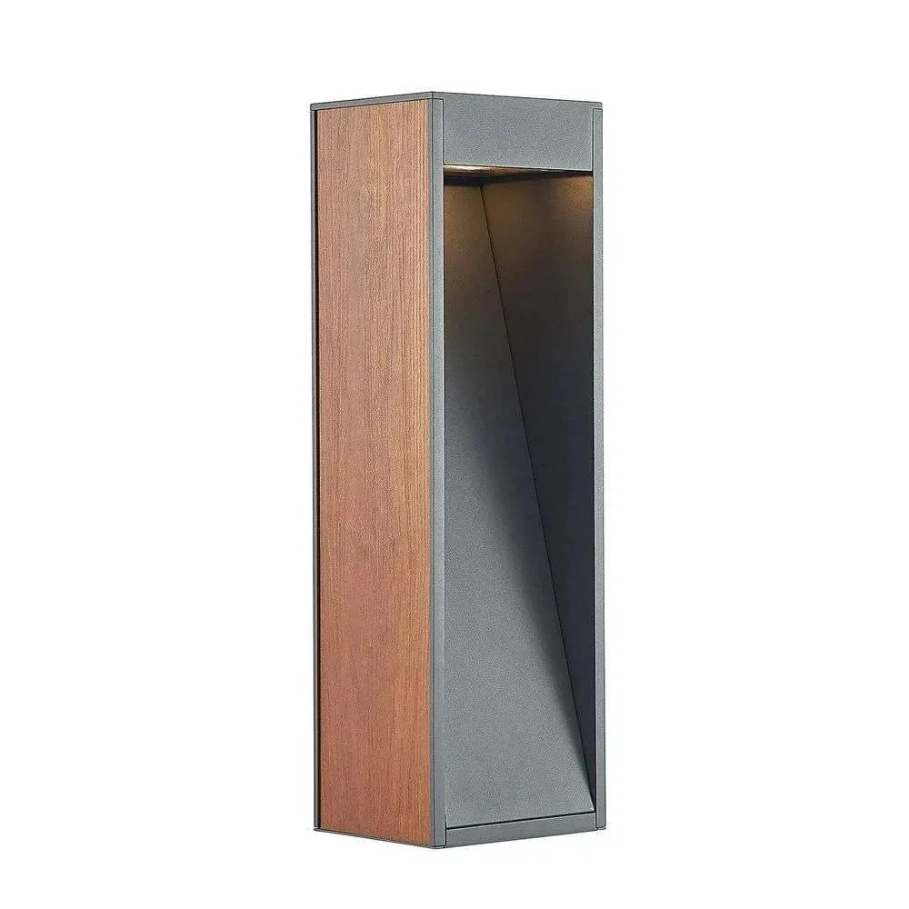 Lucande Lámparas Ansala Aplique Exterior H60 Wood - Lucande 1 Lucande Lámparas Ansala Aplique Exterior H60 Wood - Lucande