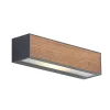 Lucande Lámparas Lengo Down Aplique Exterior L25 Wood - Lucande