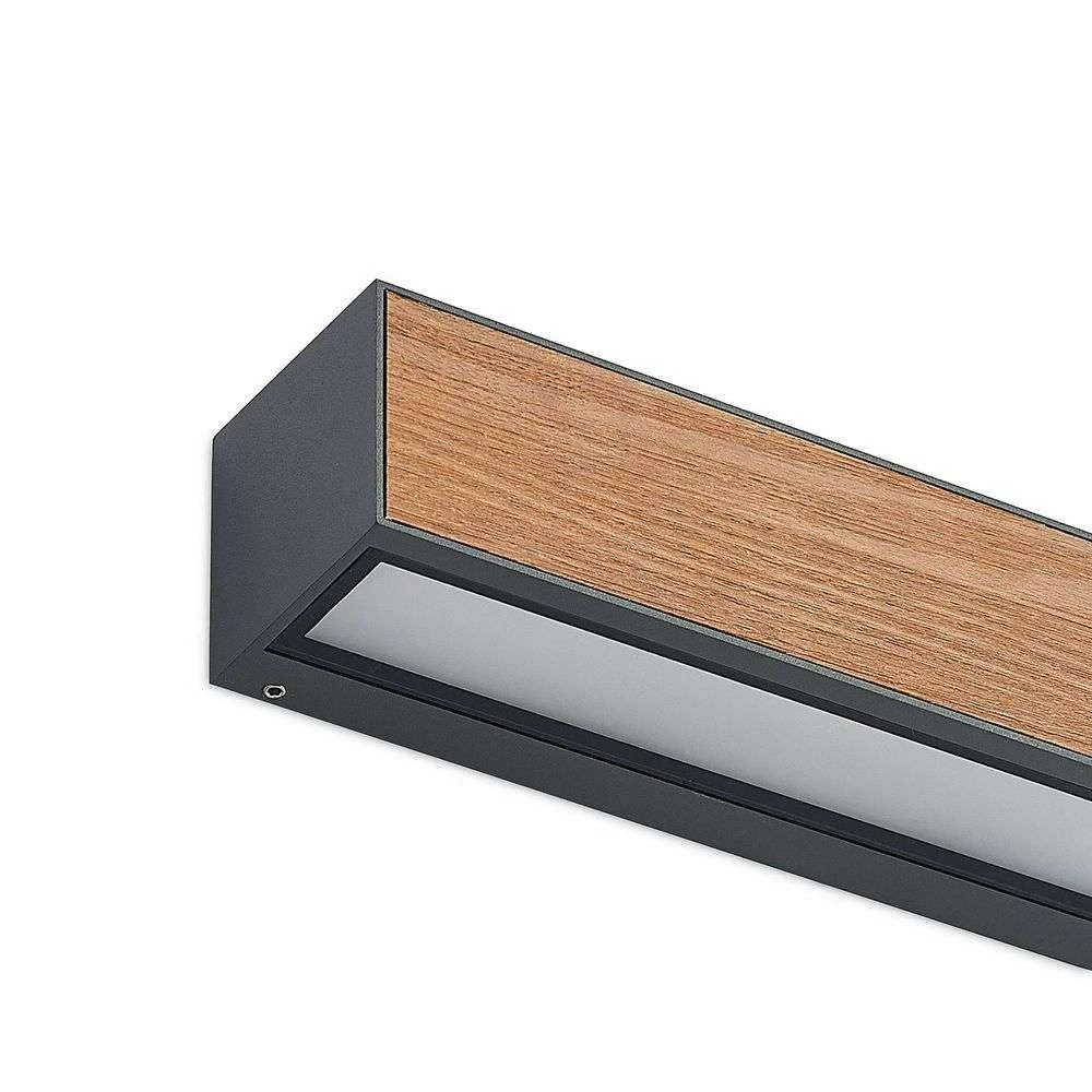 Lucande Lámparas Lengo Aplique Exterior L25 Wood - Lucande 3 Lucande Lámparas Lengo Aplique Exterior L25 Wood - Lucande - Imagen 3