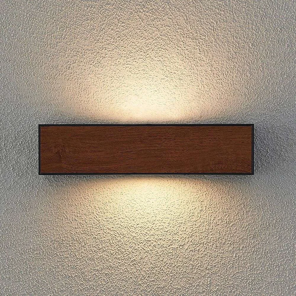 Lucande Lámparas Lengo Aplique Exterior L25 Wood - Lucande 4 Lucande Lámparas Lengo Aplique Exterior L25 Wood - Lucande - Imagen 4