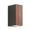 Lucande Lámparas Cimala Aplique Exterior H14,4 Wood - Lucande
