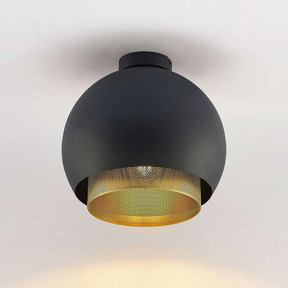 Lucande Lámparas Sivaniel Lámpara De Techo Black/Gold - Lucande 5 Lucande Lámparas Sivaniel Lámpara De Techo Black/Gold - Lucande - Imagen 5