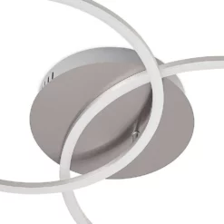 Lucande Lámparas Lucardis 2 LED Lámpara De Techo Silver - Lucande 11 Lucande Lámparas Lucardis 2 LED Lámpara De Techo Silver - Lucande -Lucande Tienda de ventas 4251911729634 7