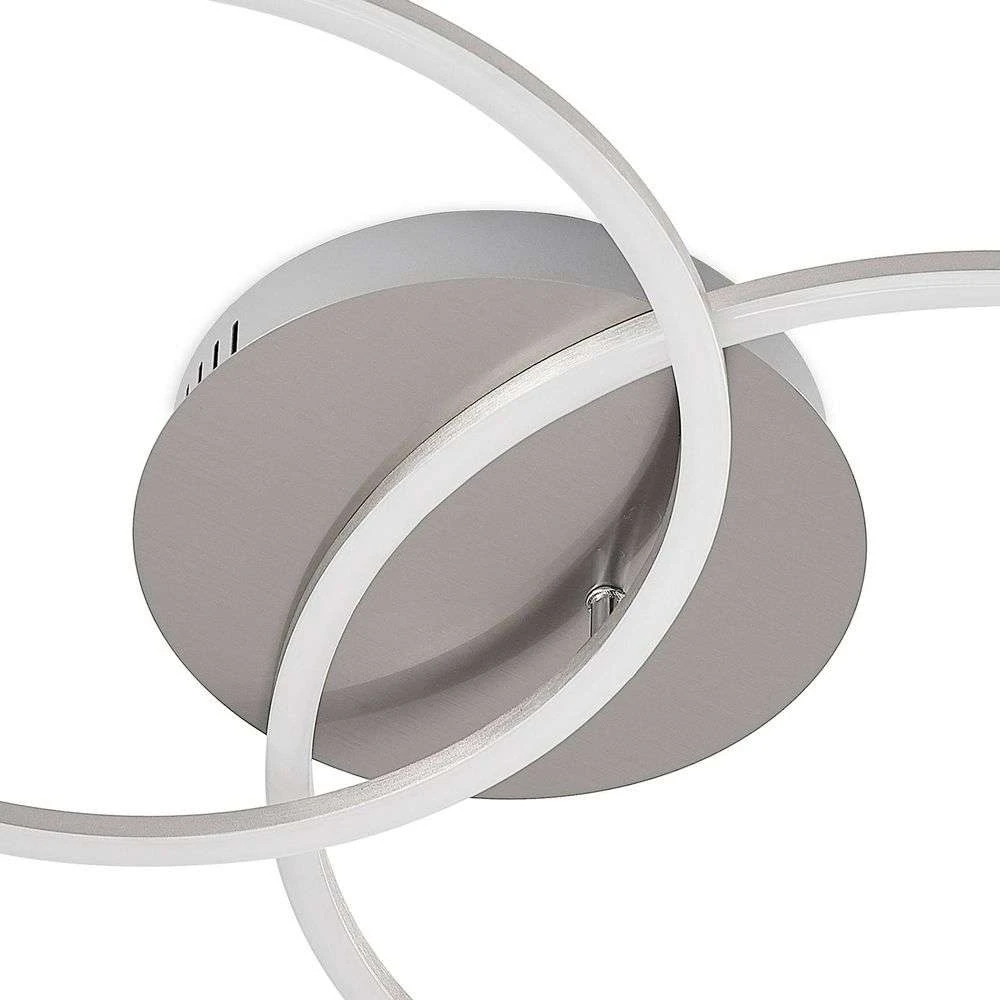 Lucande Lámparas Lucardis 2 LED Lámpara De Techo Silver - Lucande 6 Lucande Lámparas Lucardis 2 LED Lámpara De Techo Silver - Lucande - Imagen 6