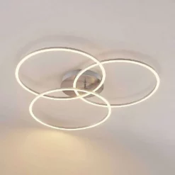 Lucande Lámparas Lucardis 3 LED Lámpara De Techo Silver - Lucande -Lucande Tienda de ventas 4251911729641 6