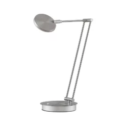 Lucande Lámparas Ensley LED Lámpara De Sobremesa Nickel - Lucande -Lucande Tienda de ventas 4251911732849 4