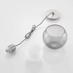 Lucande Lámparas Kaiya Lámpara Colgante Nickel - Lucande -Lucande Tienda de ventas 4251911738193 6