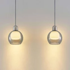 Lucande Lámparas Kaiya 2 Lámpara Colgante Nickel - Lucande 9 Lucande Lámparas Kaiya 2 Lámpara Colgante Nickel - Lucande -Lucande Tienda de ventas 4251911738209 4