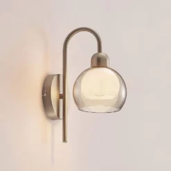 Lucande Lámparas Kaiya Aplique De Pared Nickel - Lucande -Lucande Tienda de ventas 4251911738230 4