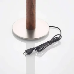 Lucande Lámparas Lakira Lámpara De Sobremesa M White/Wood - Lucande -Lucande Tienda de ventas 42519117403877