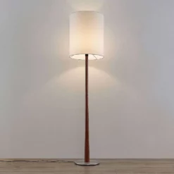Lucande Lámparas Lakira Lámpara De Pie H160 White/Wood - Lucande 8 Lucande Lámparas Lakira Lámpara De Pie H160 White/Wood - Lucande -Lucande Tienda de ventas 42519117404244