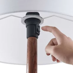 Lucande Lámparas Lakira Lámpara De Pie H160 White/Wood - Lucande 10 Lucande Lámparas Lakira Lámpara De Pie H160 White/Wood - Lucande -Lucande Tienda de ventas 42519117404246